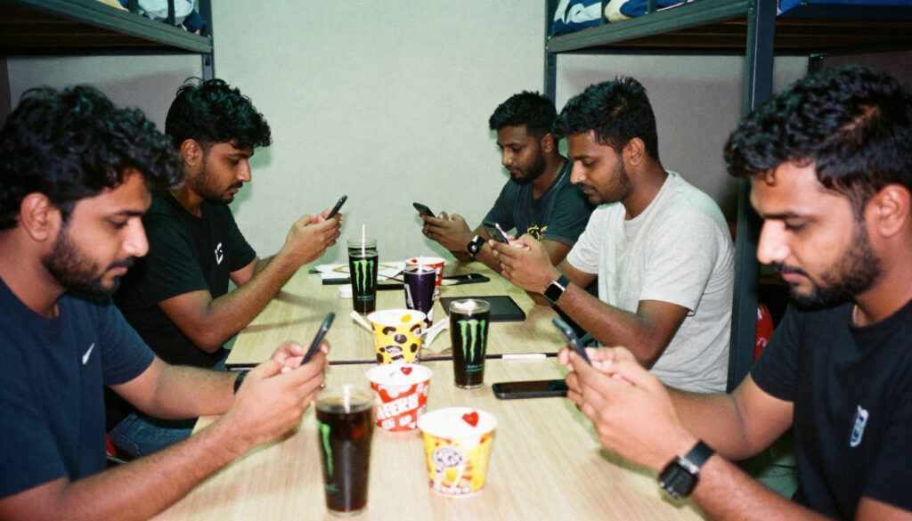  Indian gamers enjoying online games