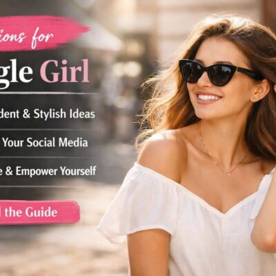 Caption for a Single Girl – Best Stylish & Confident Caption Ideas